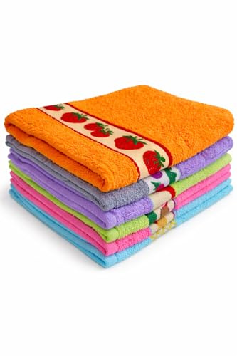 Genérico Paños de Cocina 100% Algodón – Pack de 6 (50x50 cm) | Trapos de Cocina Ligeros, Secado Rápido, Sin Pelusa, Uso Diario