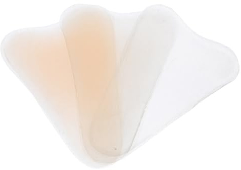 PATKAW 3 St Silikon Skydd Vaddering för Kvinnor Andningsbar Insats för Simning Sport och Yoga Återanvändbar Camel Toe Concealer i Hudton och Färg