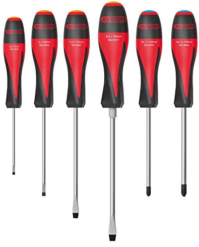 KS Tools - 922.6040 - juego destornilladores profesionales fente-PZ - 6 piezas