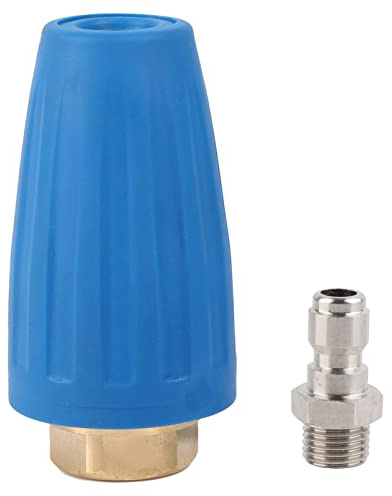 3000 PSI Rotating Spray Turbo Nozzle For High Pressure Washer Cleaner Gun Accessory 1/4 Quick Connect (Size : 2.5)