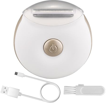 Depilatore Elettrico Donna | Depilatore Elettrico Ricaricabile per Corpo Femminile,Senza Fili Impermeabile per Viaggio Appuntamento Matrimonio