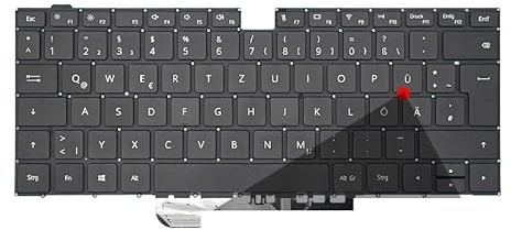 WZKOZDR Ersatzteile Tastatur mit Hintergrundbeleuchtung für Huawei für MateBook D15 BOHK WAX9X WAP9R, 2022 für Bode-WFH9 WDH9 WFE9AL WDI9A WFE9, spanisch UK Brasilien Tastaturen(GR No Backlight)