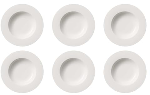 Villeroy & Boch Tiefer Teller 6er Set Twist White