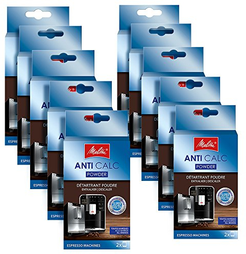 Melitta® ANTI CALC Coffee & Espresso Machine Descaler - Set of 10 Packs