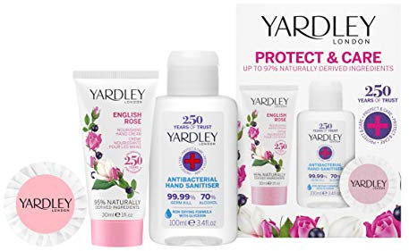 Yardley London English Rose Hand Protect and Care Gift Set