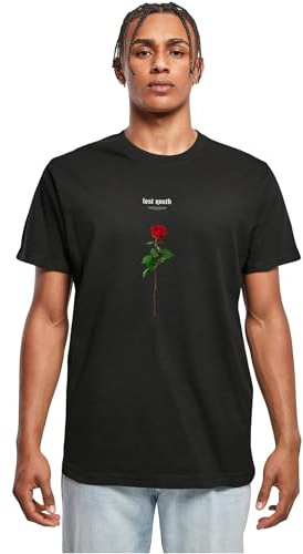 Lost Youth Rose Tee Black XL
