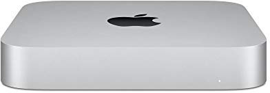 2020 Apple Mac Mini con chip Apple M1 con CPU a 8 core (3,2 GHz, 8 GB di RAM, SSD da 256 GB) - Argento (Ricondizionato)