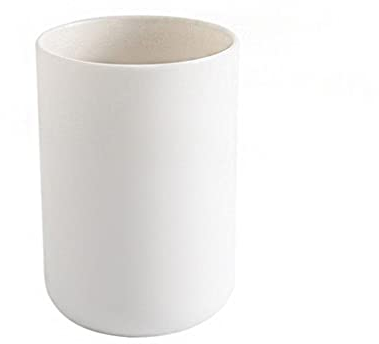 KerDejar Taza plástica del tenedor del cepillo de dientes del cuarto de baño 300ml de los vasos plásticos del enjuague bucal taza de