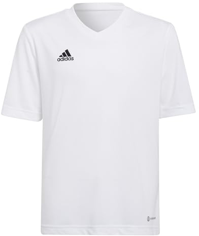 adidas Unisex Kinder Entrada 22 Jersey, White, 13-14 Years