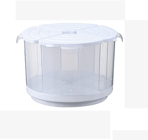 WMYDNX Distributore di Cereali Distributore di Cereali Portatili, erogatore di Farina d'avena ermetico sigillato Secco Secco Frutta secca Frutta Farina d'avena, 4 Pezzi in Un Set Multifunzione