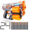 Pistolet Dread XSHOT Skins Sonic Retro - Sonic Le Hérisson avec 24 fléchettes, Deux barils rotatifs, Technologie de fléchettes à Poche d'air, Pistolet de Mousse pour Enfants