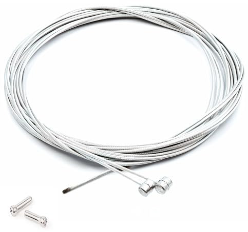 myBESTbike - Bremsinnenkabel Universal-Bremskabel 1,5 mm mit Endkappen für Fahrrad-Rennräder