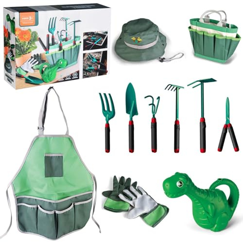 Pesoncarl Ensemble de Jardinage pour Enfants et éducation en Toute sécurité Creative Fun Toddler Gardening Set pour Le Jardinage Cosplay Gifts