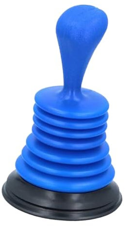 Sink & Toilet Plunger – Compact Drain Unblocker for Kitchen Sinks, Bathrooms, Showers & Toilets | High Suction Power & Ergonomic Handle for Easy and Effective Clog Removal