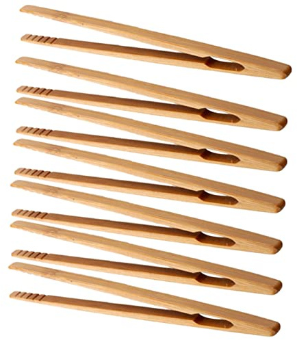 GARVALON Set 7 Pezzi Pinzette di Legno per Bambini Giocattoli Educativi la Motricità Fine Allenamento delle Abilità Manuali per Asilo e Gioco Genitore-figlio