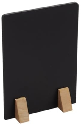 ADVERTISING PLATE INFORMATION chalk MENU A5 21x15cm natural feet