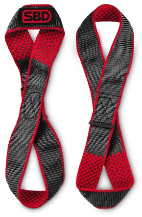 SBD Figure 8 Lifting Straps – Maximum Grip & Strength with Kevlar® Webbing – Made in Great Britain