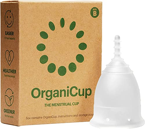 AllMatters Menstrual Cup (Formerly OrganiCup) Size B, for Those Who Have Given Birth Vaginally. Award Winning Period Cups