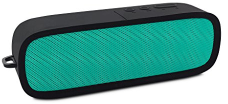 Fantec Novi T20 - Altavoz portátil Impermeable con Bluetooth 4.1, 15h de reproduccion, 10m de Alcance, Manos Libres y microfono, Color Turquesa