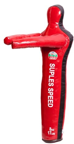 Suples Speed (Stump) Vinyl XXS Wrestling Dummy (17lbs, 8kg, 42 in) - For Ages 4-8, Greco-Roman, MMA, Boxing, Jiu Jitsu, Judo