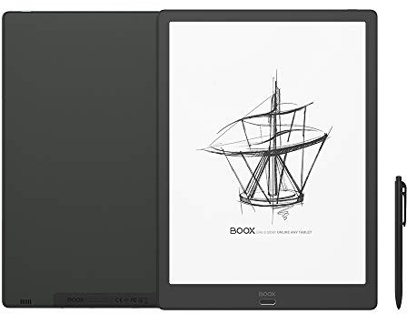 BOOX Max3 13.3 Pulgadas Lector e-Book Negro, HD Andoid9.0 E-Ink 64GB Pluma 4300mAh OTG Wi-Fi BT