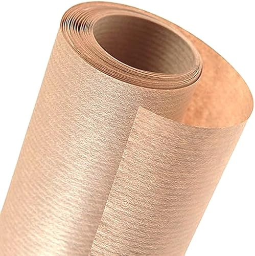 Papier cadeau kraft de qualité supérieure - 70cm x 20m - grande longueur format économique