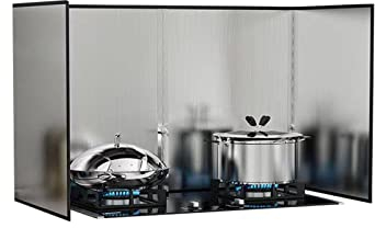 Hoiweqr Protección contra Salpicaduras Plegable, Protector Salpicaduras Cocina, Cubre Salpicaduras De Sartén, Panel De Protección Pared Y Encimera, Pantallas, para Cocina (Size : 40x80x40cm)
