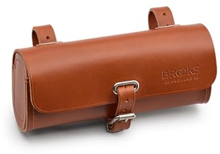 Brooks England Challenge Saddle Bag 0,5 Lt Honey, Cycling Accessory For Bike Leather Saddle