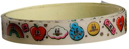 Baoblaze Kantenband für Tischtennisschläger, schützt die Kanten Ihres Belags und Schlägers, 0,85 cm breit, Seitenband für Tischtennis, Style A