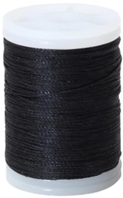 Vibsky Rollo de cuerda de nailon 400D de 120 m, carrete de hilo de servir, 0.04 pulgadas de grosor, resistencia a la rotura de 34 libras para protección de cuerdas de arco y cuerda de cometa