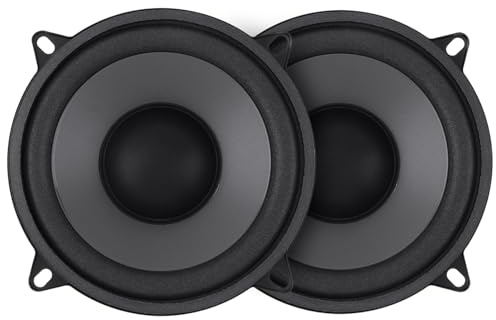 bilhögtalare set ljudsystem 1 st / 2 st 5 tum 500W bilhögtalare 2-vägs autodörr subwoofer Bilstereo Musik Stereo Full Range Frequency Automotive(2 pieces)