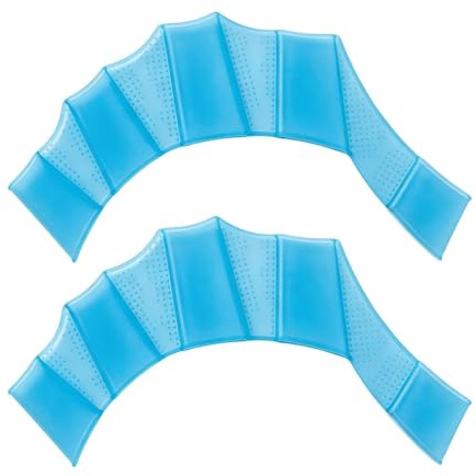 Generisch Schwimmen Schwimmhandschuhe Kinder, Silikon, wasserdicht, Handflossen für Schwimmer, für Anfänger, Kinder, Triathleten, Erwachsene, Schnorcheln, Sommercamp, Schule, Fitness