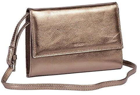 Picard Auguri Damen Umhängetasche Rindsleder Altsilber, Maße: 19cm x 13cm x 3cm, 402133F049