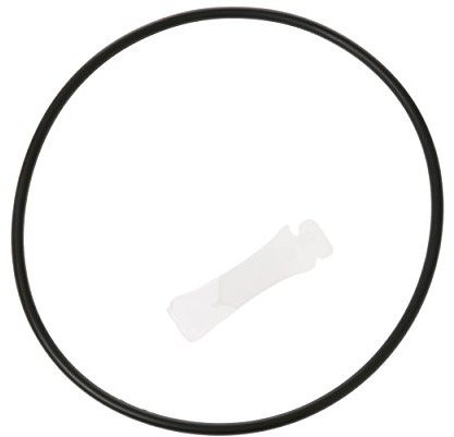 GE Replacement O-Ring for at-Home Water Filtration System | Prevents Liquid from Leaking from Sink & Water Filter System | Includes (1) Ring and (1) Tube of Silicone Lubricant | Black