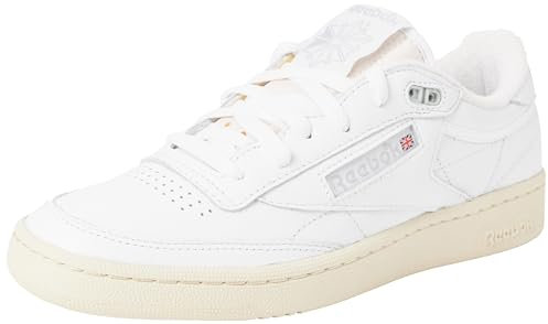 Reebok Unisex Club C 85 Vintage Sneaker, FTWR White/Pure Grey 3/Paperwhite, 41 EU