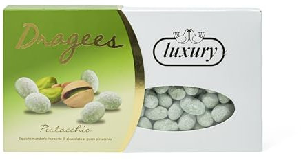 Buratti Confetti Dragees Pistacchio Spolverato - gr.500