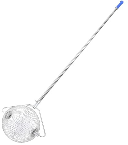 MAVIS LAVEN Nut Gatherer, 304 Stainless Steel Acorns Collector with Reinforced Screw Fastened Joints for Picking Up Pecans, Walnuts, Fruits, Tennis Balls