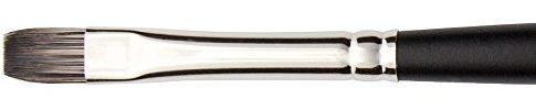 Jackson's : Onyx : Synthetic Brush : Flat : 1/4in