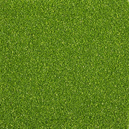 EUROSAND 5 kg Dekosand, Farbsand, (grün)