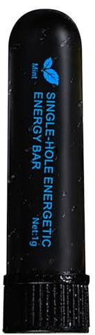 Barra nasal para inhalador de mentol,Inhalador para congestión nasal - Tubos inhaladores nasales portátiles con aceites refrescantes, Breathe Stick proporciona una sensación de enfriamiento Puzzlegame