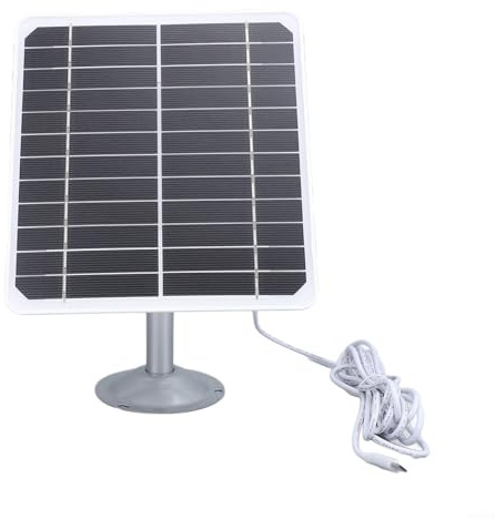 USB-solpanel, 5 V 20 W bärbar solladdare monokristallin vattentät, för mobiltelefon, powerbank, fläktar, IPX6 vattentät