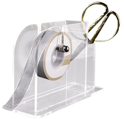 Band-Organizer, Bandspender - Klebebandabroller, Band-Organizer-Rack,Mehrzweck-Etikettenspender, Aufkleberhalter, Band-Organizer für Bastelraum, Konditorei, Blumenladen