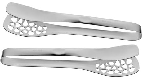 Happyyami 2 Pz Pinza Caldo Pinze D'oro Piatto Da Portata Marshmallow Pinze Per Cucinare Cibo Tostapane Pasta Madre Utensile Pinzette a Tenaglia Vassoio Portautensili Kit Acciaio Inossidabile