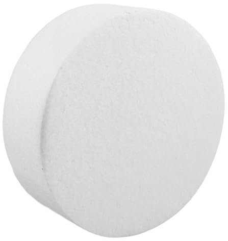 ibasenice Foam Cake Base Model Accessories Ultra Lightweight DIY Clay Cake Decor for Crafting and Practicing
