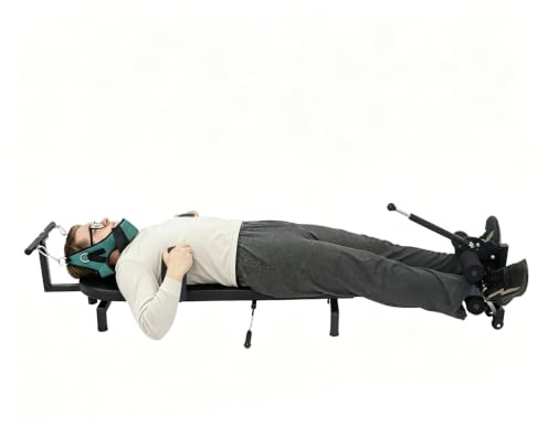 MEELRYD Justerbart dragbord för ryggdekompression | Hyperextension ryggtränare, ryggsträckare, multifunktionell ryggstretch för hem, 400 kg viktkapacitet