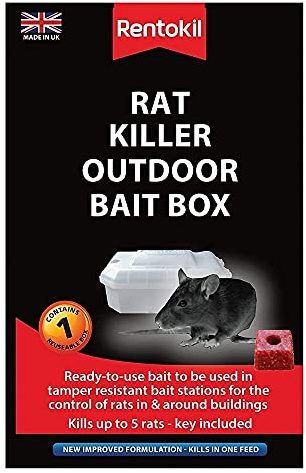 Rentokil Rat Killer Outdoor Bait Box