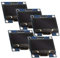 AZDelivery 5 x 1,3 Pulgadas OLED Display I2C SSH1106 Chip 128 x 64 Pixeles I2C Modulo de Visualizacion de Pantalla con Caracteres Blancos Compatible con Arduino y Raspberry Pi con E-Book Incluido!
