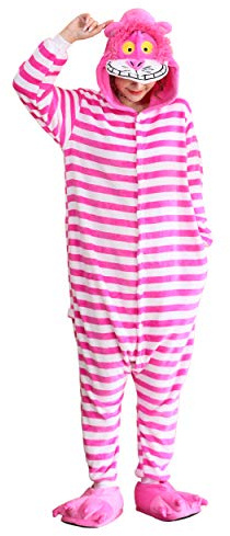 FunnyCos Pijama de una sola pieza para adultos, disfraz de animal, unisex, para Halloween, cosplay, ropa de estar por casa, XL