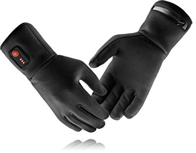BERTSCHAT® PRO Riscaldato sotto i Guanti | Ricaricabile | Guanti Invernali per Uomini e Donne | Touch Screen | Funziona Fino a 8 Ore | Ciclismo, Escursionismo, Lavoro e Caccia (S)