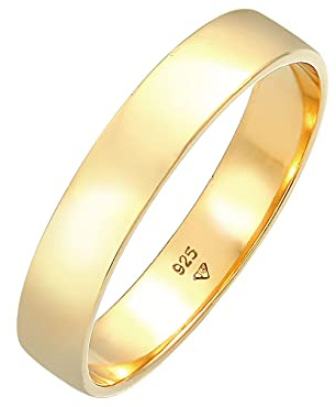 Kuzzoi Herrenring (4,5 mm) Handgefertigt Bandring Männer 925 Silber